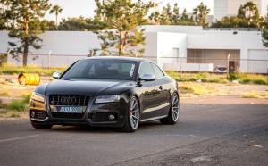 Audi S5 Coupe on Vorsteiner Wheels (V-FF 102) 2016 года 